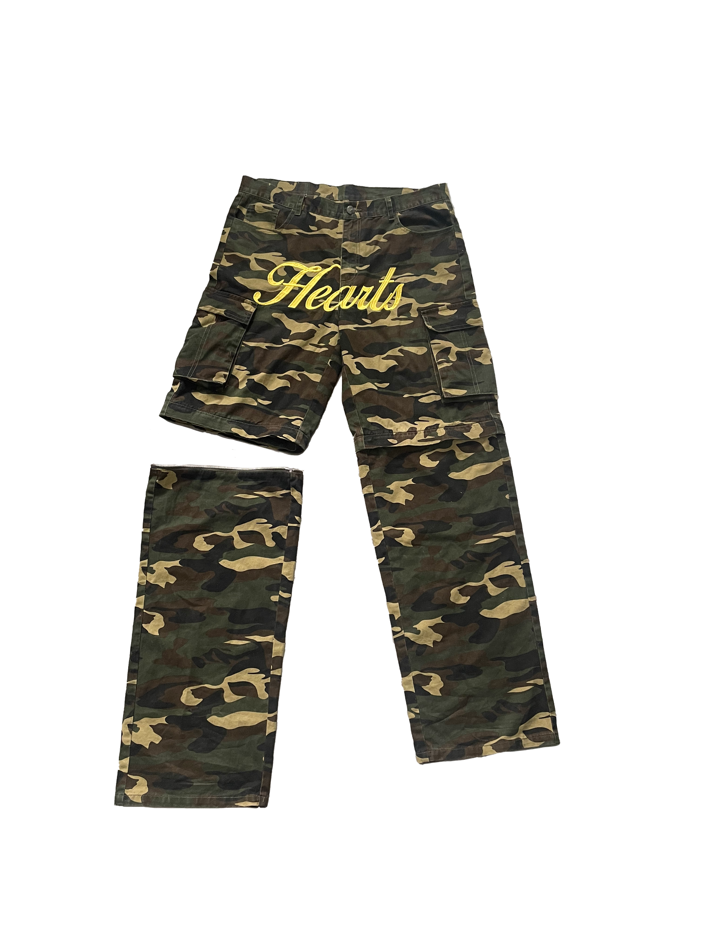 CAMOUFLAGE CARGO DETACHABLE