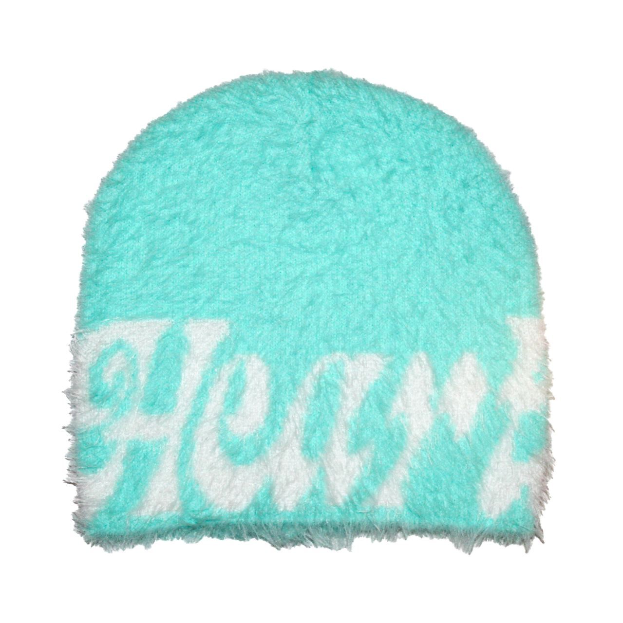 MOHAIR BEANIE BABY BLUE