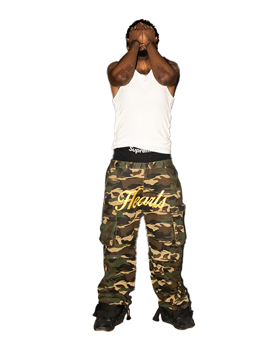 CAMOUFLAGE CARGO DETACHABLE