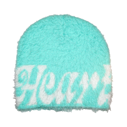 MOHAIR BEANIE BABY BLUE