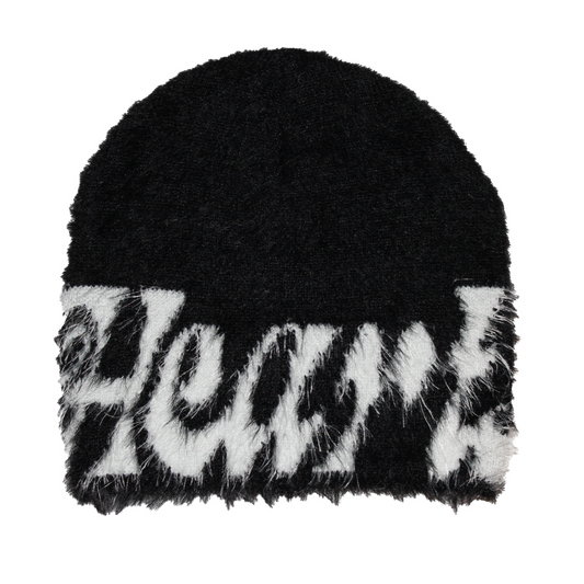 MOHAIR BEANIE BLACK